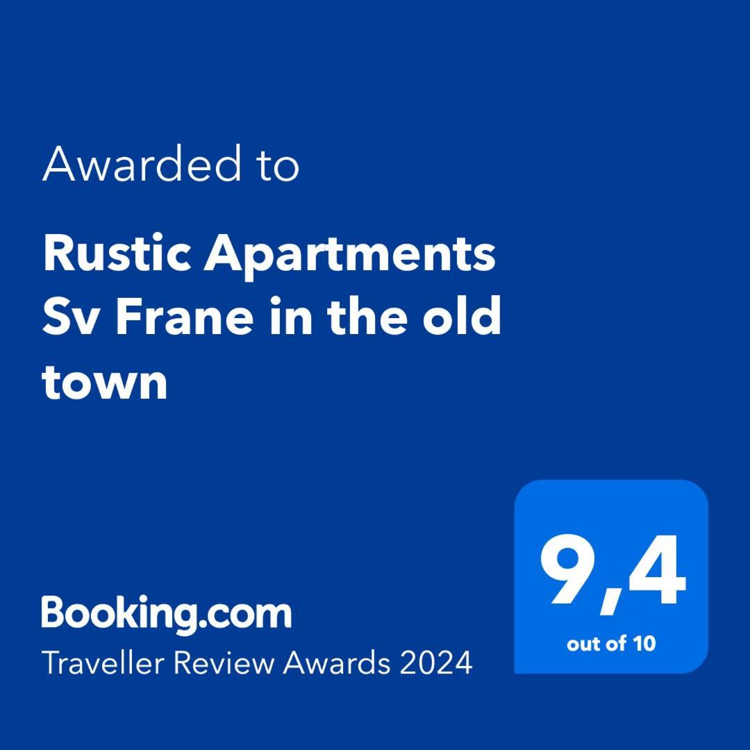 Rustic Apartments Sv Frane In The Old Town Šibenik Exteriör bild